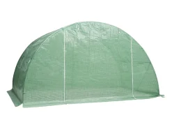 Estufa tipo tenda para plantas flores e hortaliças 8 m² 2 x 4 x 2 m verde 02_0044455