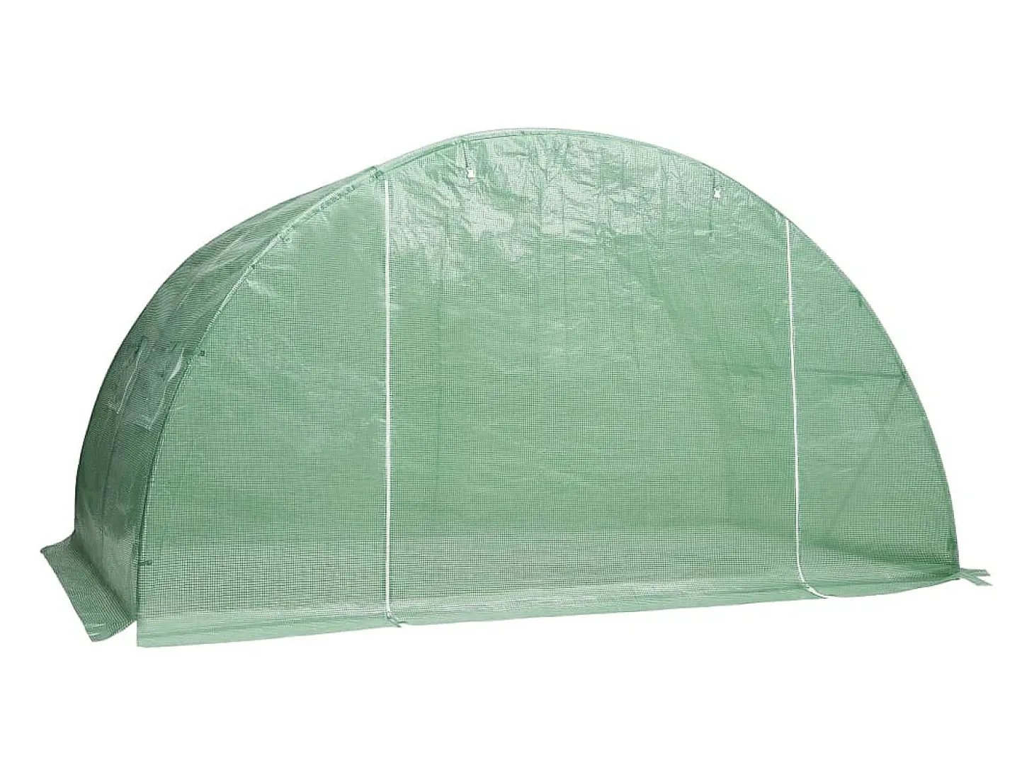 Estufa tipo tenda para plantas flores e hortaliças 8 m² 2 x 4 x 2 m verde 02_0044455
