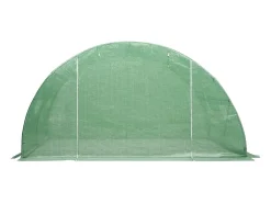 Estufa tipo tenda para plantas flores e hortaliças 8 m² 2 x 4 x 2 m verde 02_0044455
