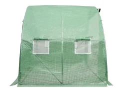 Estufa tipo tenda para plantas flores e hortaliças 8 m² 2 x 4 x 2 m verde 02_0044455