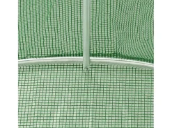 Estufa tipo tenda para plantas flores e hortaliças 8 m² 2 x 4 x 2 m verde 02_0044455