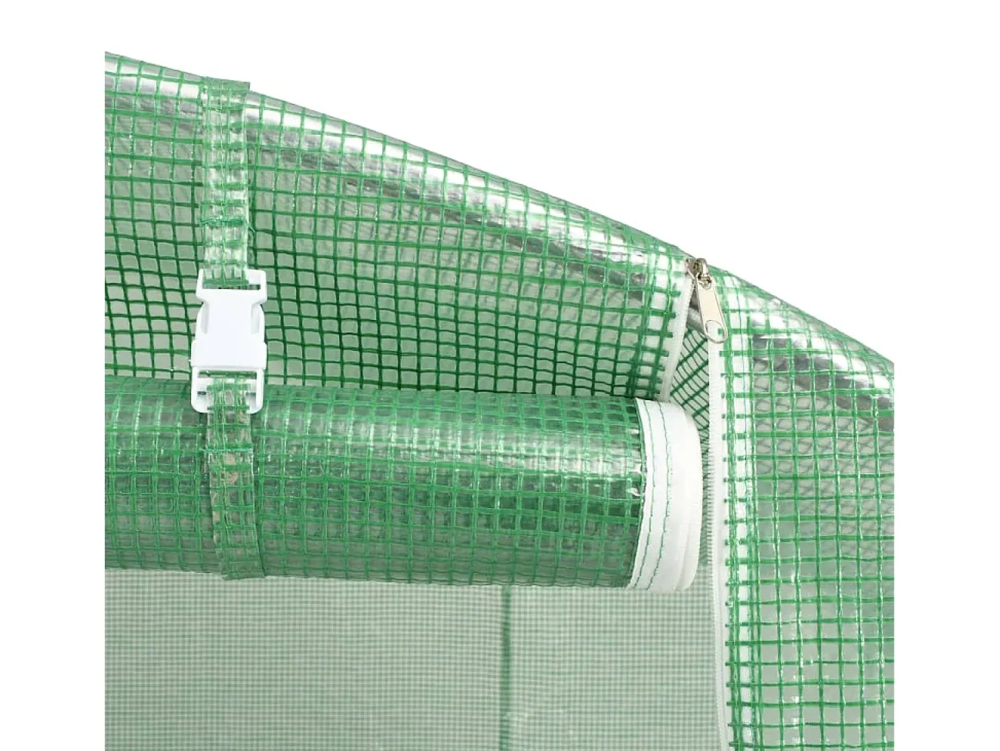 Estufa tipo tenda para plantas flores e hortaliças 8 m² 2 x 4 x 2 m verde 02_0044455