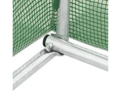 Estufa tipo tenda para plantas flores e hortaliças 8 m² 2 x 4 x 2 m verde 02_0044455