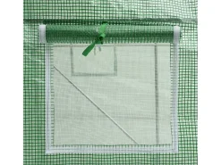 Estufa tipo tenda para plantas flores e hortaliças 8 m² 2 x 4 x 2 m verde 02_0044455
