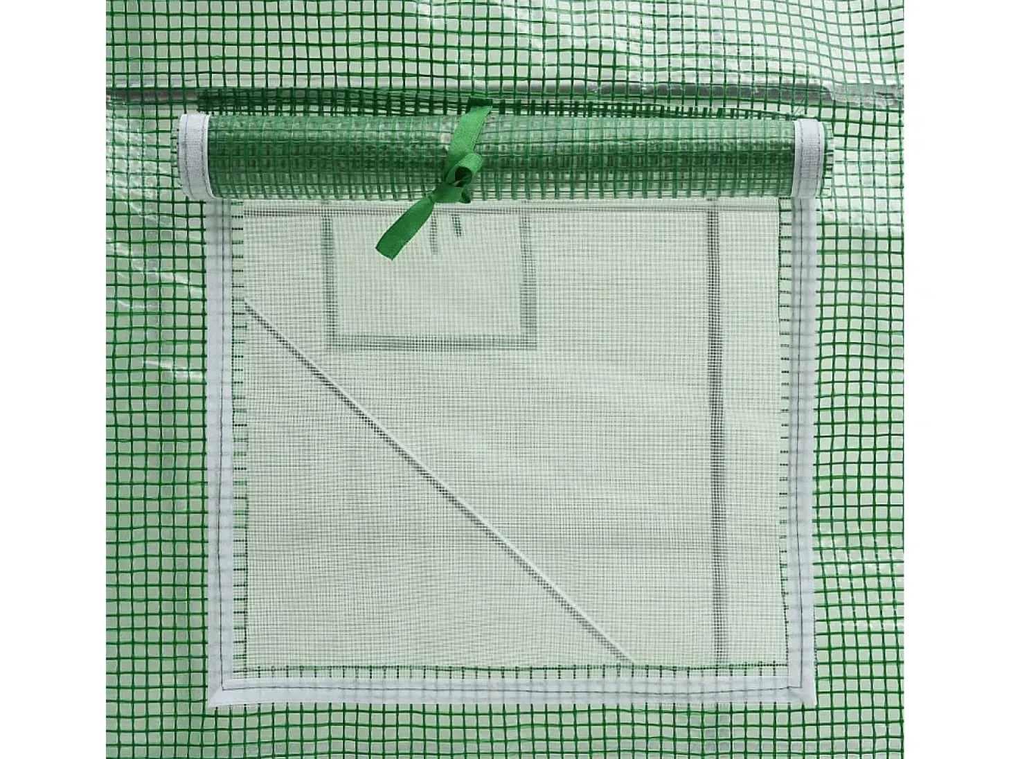 Estufa tipo tenda para plantas flores e hortaliças 8 m² 2 x 4 x 2 m verde 02_0044455