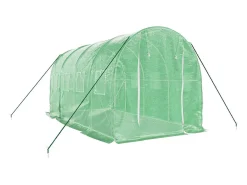 Estufa tipo tenda para plantas flores e hortaliças com estrutura de aço 8 m² 4 x 2 x 2 m verde 02_0044631