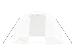 Estufa tipo tenda para plantas flores e hortaliças com estrutura de aço 6 m² 3 x 2 x 2 m branca 02_0044609