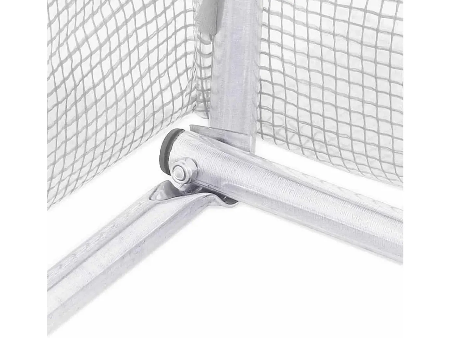Estufa tipo tenda para plantas flores e hortaliças com estrutura de aço 6 m² 3 x 2 x 2 m branca 02_0044609