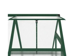 Estufa tipo tenda para plantas flores e hortaliças com estrutura de base 169 x 114 x 195 cm alumínio verde 02_0044485