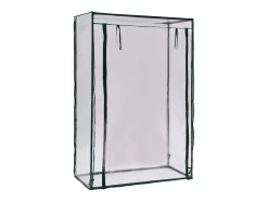 Estufa tipo tenda para plantas flores vegetais e tomates 102 x 52 x 150 cm transparente 02_0044665
