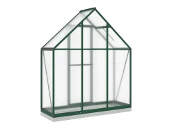 Estufa tipo tenda para plantas flores e hortaliças com estrutura de base 169 x 58 x 202 cm alumínio verde 02_0044495