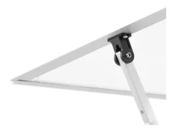 Estufa tipo tenda para plantas flores e hortaliças com base prateada 169 x 114 x 202 cm alumínio prata 02_0044518