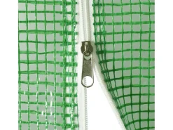 Estufa tipo tenda para plantas flores e hortaliças com estrutura de aço 64 m² 16 x 4 x 2 m verde 02_0044618