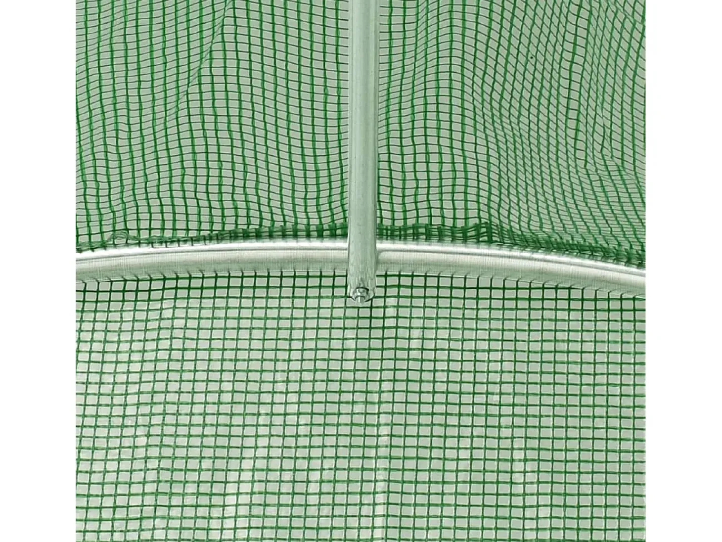 Estufa tipo tenda para plantas flores e hortaliças com estrutura de aço 64 m² 16 x 4 x 2 m verde 02_0044618