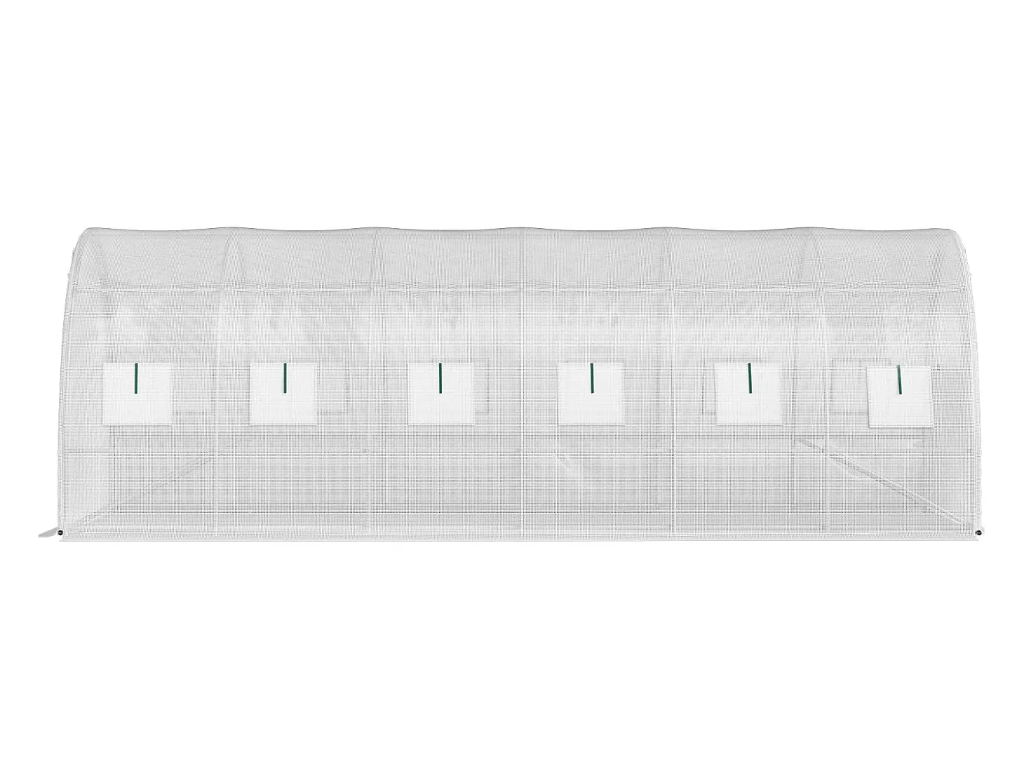 Estufa Tipo Túnel Ophorn, Estrutura Galvanizada, Cobertura Impermeável, 20x10x7 pés