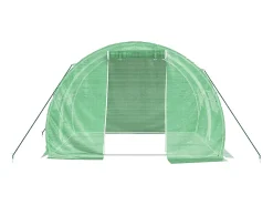Estufa/tenda para plantas flores e hortaliças com estrutura de aço 6 m² 3 x 2 x 2 m verde 02_0044610