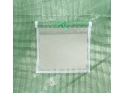 Estufa/tenda para plantas flores e hortaliças com estrutura de aço 6 m² 3 x 2 x 2 m verde 02_0044610