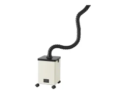 Extrator de Fumaça SucceBuy de Solda 150 W Filtros de 3 Estágios 332 m³/h, Absorvedor de Fumaça de Solda Compacto para Solda Gravação Bricolage Salão de Beleza
