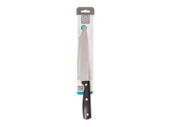 Faca de Chef "Dice" Inox 32cm Preto Prático & Moderno