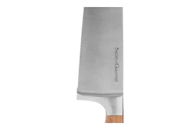 Faca de Chef "Elegancia" 33cm Natural em Madeira e Aço
