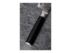 Faca de cozinha Shun Classic de 20cm com lâmina de damasco de 32 camadas