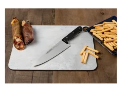 Faca de Cozinha Universal 200 mm Aço Inoxidável NITRUM® Cabo Ergonómico POM Rebites em Aço Inoxidável