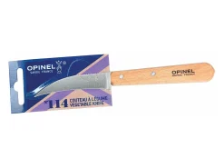 Faca de Legumes Opinel N°114 em Madeira de Faia e Aço Inoxidável
