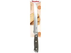 Faca de Pão HERITAGE Metaltex 20 cm Pakka Madeira Aço Inoxidável Molibdênio-Vanádio