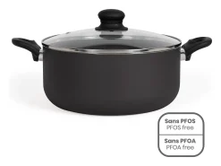 Faitout 28 cm Livoo MEP151N Antiaderente Silicone Todas as Fontes de Calor Indução