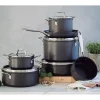 Faitout Anodizado 16cm +CV Lacor - Antiaderente QuanTanium - Todas as Fontes de Calor - 1,5L - Garantia de 2 anos
