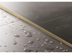 Faixa De Base De Chuveiro Inclinada Rea 120Cm Right Brush Gold