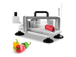 Fatiador De Tomate Comercial SucceBuy 0,64 cm Fatiador Manual Em Aço Inoxidável