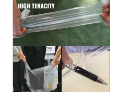 Filme de Estufa SucceBuy, 4,5 x 12,2 m, Plástico PE, Polietileno para Estufa, Lona Transparente, Manter Quente