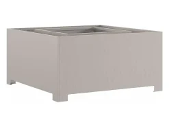 Fire Pit Castanho 80 x 80 x 40 cm Aço resistente às intempéries