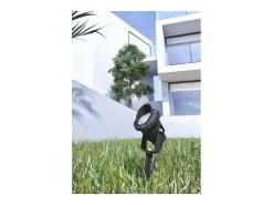 Foco LED redondo FADE 5W IP65 cor Corten Beneito faure