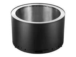 Fogão a Lenha sem Fumo SucceBuy Bonfire, 710 mm de Diâmetro, em Aço Inoxidável