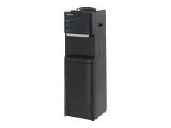 Fonte de água com garrafão água fria/quente 11 L/18 L cor preta FORTEX