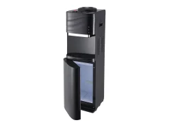 Fonte de água com garrafão água fria/quente 11 L/18 L cor preta FORTEX