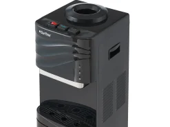 Fonte de água com garrafão água fria/quente 11 L/18 L cor preta FORTEX