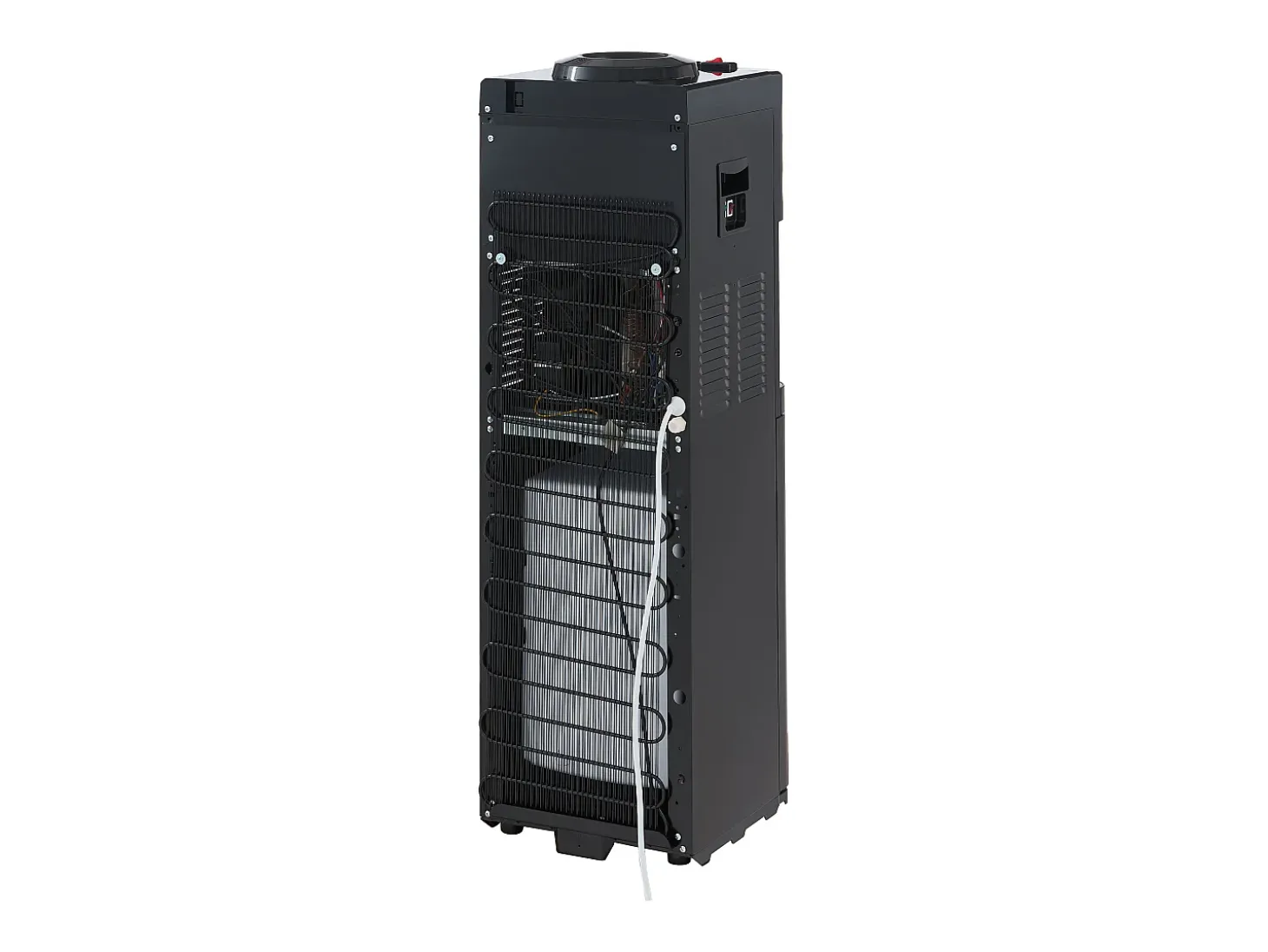 Fonte de água com garrafão água fria/quente 11 L/18 L cor preta FORTEX