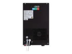 Fonte de água purificante compacta, água fria/quente, preto - WATERIA