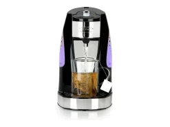 Fonte de água quente DOMO DO482WK 1,5L, 3000W, dosagem precisa em 45s, preto/inox