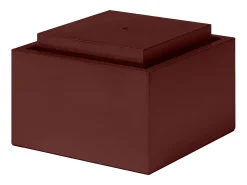 Fonte exterior de aço inoxidável, L. 50 x H.34 cm, Terracotta, TILAPIA