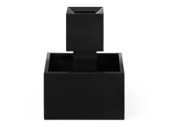 Fonte exterior em aço inoxidável com LED - A.65 cm - Prateado - CARDINA