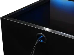 Fonte exterior em aço inoxidável com LED - A.65 cm - Prateado - CARDINA