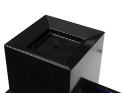 Fonte exterior em aço inoxidável com LED - A.65 cm - Prateado - CARDINA