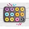 Forma para Donuts BIRKMANN Easy Baking 12 Moldes Ø7cm Aço Carbono Antiaderente Resistente 37x26cm