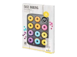 Forma para Donuts BIRKMANN Easy Baking 12 Moldes Ø7cm Aço Carbono Antiaderente Resistente 37x26cm