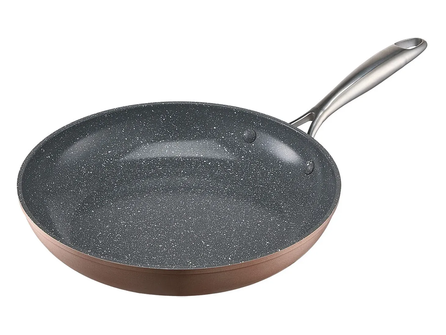 Frigideira de Alumínio SucceBuy, 3 Peças 20/27/30 Cm, Frigideira Antiaderente de Cerâmica com Pega Resistente ao Calor, para Gás, Elétrica