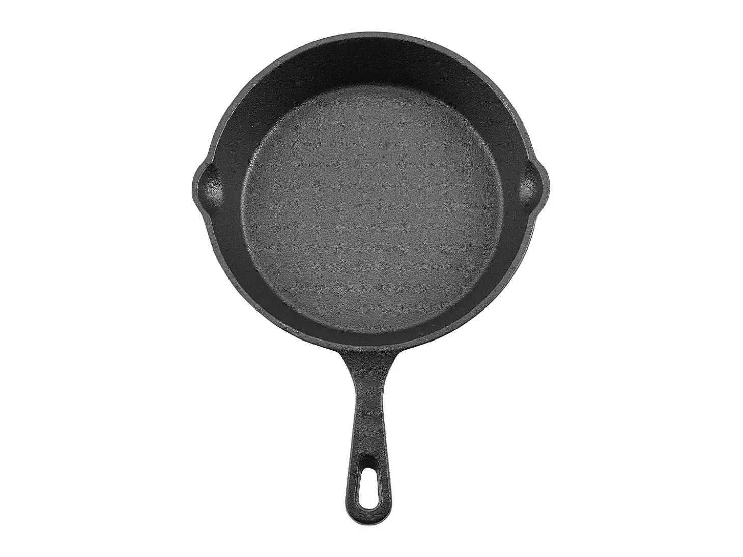 Frigideira em Ferro Fundido SucceBuy, 4 Peças 15,5/20,5/26/30,5 Cm, Frigideira Pré-Temperada com Pega em Silicone Resistente ao Calor, para Forno, Gás, Elétrica